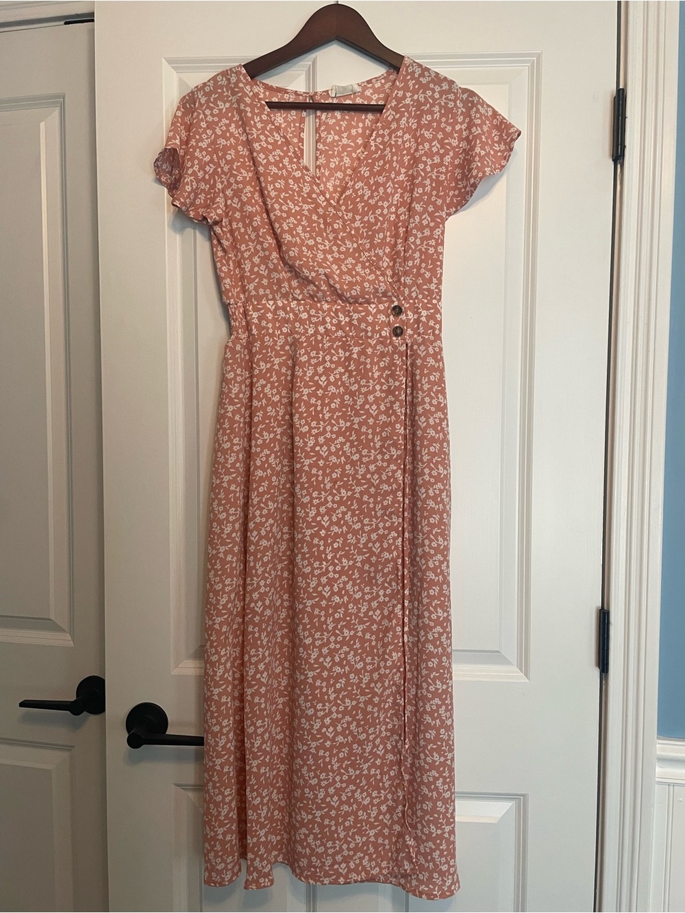 Sienna Sky Dusty Rose Floral Maxi Dress